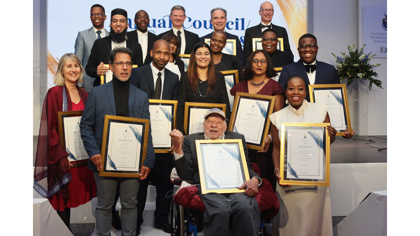 The Council/Senate Dinner a moment to celebrate the best of Wits